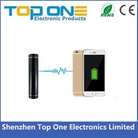Batterie externe mini portable étanche en aluminium, best-seller, 2600 mAh, affichage LED, sortie Micro USB 5W, batterie au lithium 18650