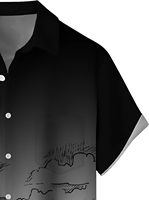 Camisa Hawaiana para Hombre, Productos de Verano en Tendencia 2026, Estampado Tropical, Manga Corta, Casual, con Botones, para Vacaciones en la Playa