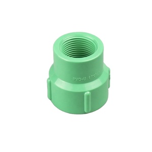 Pntek áp suất thấp PVC phụ kiện đường ống nữ Reducer Threaded khớp nối độc đáo 3/4*1/2 1*1/2 1*3/4 1-1/2*1 inch - Product Image 5