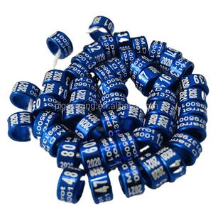 Bagues pour oiseaux de haute qualité <span class=keywords><strong>2023</strong></span>, bagues en aluminium pour oiseaux, bagues pour pattes de canaris, bagues pour oiseaux, bagues pour tourtereaux - Product Image 1