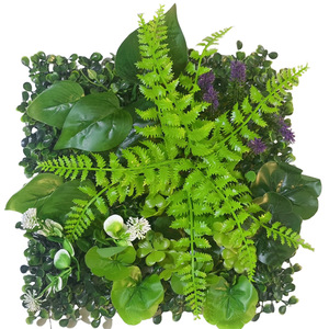 Plantes murales artificielles décoratives tropicales, fougères et herbes, écologiques, modernes et luxueuses, pour la décoration murale suspendue lors <span class=keywords><strong>de</strong></span> fêtes et pour les centres commerciaux - Product Image 5