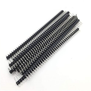 20 pièces (10 paires) de borniers à broches brisables 2,54 mm 1x40 à rangée unique, mâles et femelles, pour carte PCB, connecteur JST, pour kit DIY Arduino - Product Image 2