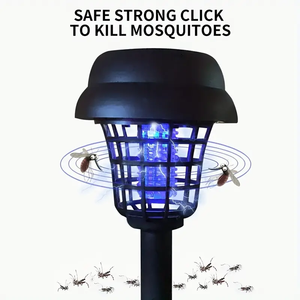 Jardín al aire libre Durable portátil de plástico impermeable de descarga eléctrica Mosquito Killer Flycatcher Light - Product Image 2