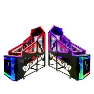 Máquina de Baloncesto Operada con Monedas con Pantalla LCD de 55 Pulgadas, Máquina de Entretenimiento Plegable de Simulación de Tiro Deportivo con Redención de Premios - Product Image 3