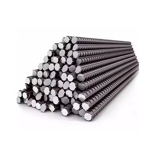 <strong>Rebar</strong> Steel Bar HRB400 HRB500 Grade 60 ASTM Carbon Reinforced Deformed Steel <strong>Rebar</strong> 6m Length Cutting Welding Bending Shandong - Product Image 1