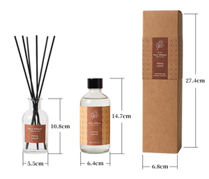 Homeflower - <span class=keywords><strong>Serie</strong></span> Orgánica de Lujo sin Fuego, Varillas de Incienso de Ratán, Aromaterapia, Aceite Esencial, Ambientador, Libre de BPA, Libre de Alcohol - Product Image 6