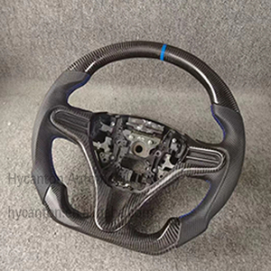New Arrivals High Quality Wholesale Steering <b>Wheel</b> for Honda Fit Carbon Fiber Perforated Leather Car Steering <b>Wheel</b> - Product Image 5