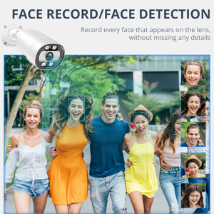 8 kênh 4K 8MP GIÁM SÁT POE IP <span class=keywords><strong>Camera</strong></span> đầy đủ màu sắc tầm nhìn ban đêm CCTV <span class=keywords><strong>Camera</strong></span> an ninh Hệ thống thiết lập - Product Image 2