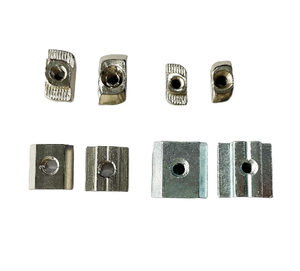 Bloc coulissant en acier au carbone zingué avec trou fileté pour machine CNC, imprimante 3D, fixations de cadre en aluminium - Product Image 6