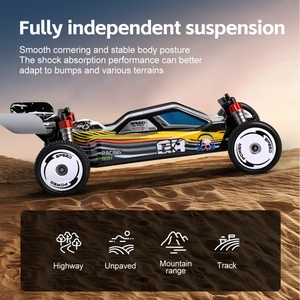 Wltoys SJY-244016 Coche de Carreras Eléctrico de 4 Canales a Escala 1/24, Listo para Usar en Interiores y Exteriores, Mini Coche RC de Derrape de Alta Velocidad - Product Image 2