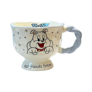Taza de Cerámica Tom y Jerry con Cuchara, Diseño de Dibujos Animados, Regalo para Parejas, Verano 2025 - Product Image 5
