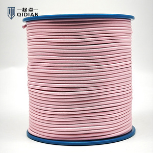 Ánh Sáng Màu Hồng 3Mm Cao Su Mềm Đàn Hồi Sốc Dây 250% Phản Quang Đa Năng 3.5Mm Đen Đàn Hồi Dây Cáp - Product Image 3