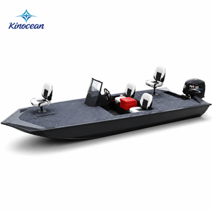 Nuova Barca da <span class=keywords><strong>Pesca</strong></span> in Alluminio da 16 Piedi con Vasca per Pesci Vivi Certificata CE per 4 Persone Motore Fuoribordo Opzionale Leggera Portatile Resistente - Product Image 3