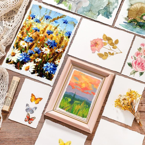 All'ingrosso all'ingrosso 300gsm cotone acquerello bordo adornato ruvido/testurizzato <span class=keywords><strong>disegno</strong></span> di pittura ad acqua di <span class=keywords><strong>disegno</strong></span> di san valentino - Product Image 6