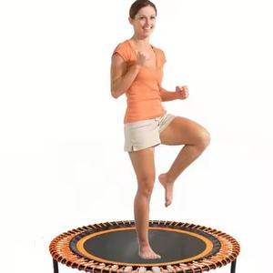 Mini Trampolines d'Entraînement d'Intérieur pour Adultes avec <span class=keywords><strong>Corde</strong></span> Élastique Silencieuse et Souple pour Saut Fitness Rebounder - Product Image 3
