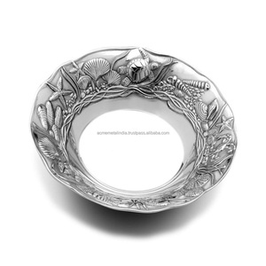 Tazón para Servir Alimentos Martillado Personalizado de la Mejor Calidad, Tazón para Frutas y Alimentos para Mesa de Boda y Restaurante - Product Image 3