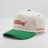 Aanpasbare Performance Heren Riem 5 Panel A-Frame Petten Snapback Blank Baseball Petten Groothandel voor Borduren