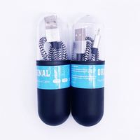 Pour les magasins de comptoir vendant 30 pièces par ensemble emballé dans une vitrine pour iphone câble USB accessoires de téléphone portable