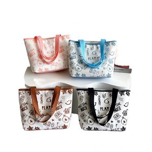 Sac fourre-tout surdimensionné matelassé réutilisable personnalisé, grand sac à bandoulière en nylon souple, spacieux, noir, pour femmes, usage quotidien - Product Image 4