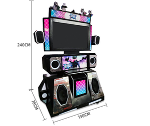 Centro de juegos para interiores, máquinas de juegos Arcade de realidad Virtual, 9D VR, máquina de juego de baile - Product Image 2