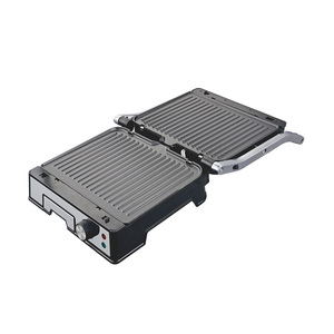 Grill électrique ORVICA, plaque antiadhésive en acier inoxydable, 2800W, design <span class=keywords><strong>Domino</strong></span>, pour usage domestique ORM-602 - Product Image 3