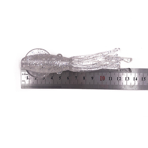 13.5cmRubber <span class=keywords><strong>Mauler</strong></span> Squids Made in China Plastic Soft Thon Trolling Fishing Squid Lure Big Game Trolling Leurres et Tackle - Product Image 5