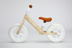Ventes directes d'usine fourche à cadre en acier à haute teneur en <span class=keywords><strong>carbone</strong></span> vélo d'équilibrage monobloc solide et durable pour enfants - Product Image 3
