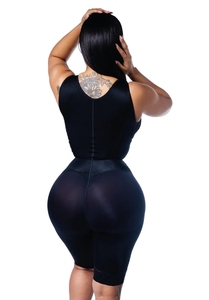Moldeadores de cuerpo completo para mujer, corsé moldeador adelgazante, lencería de una pieza, mono Triangular atado en la espalda, faja de entrenamiento de cintura - Product Image 4