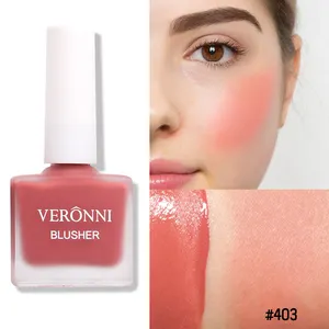 VERONNI 4 Color Makeup Face Liquid Blusher Face Blush Long Lasting Natural Make Up Blush