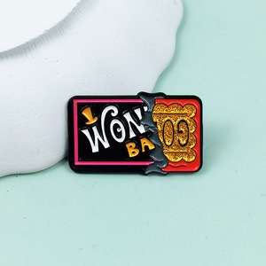 Broche en métal Usine de Chocolat (films européens et américains), accessoire de badge créatif pour hommes, produit dérivé de films et de télévision - Product Image 2