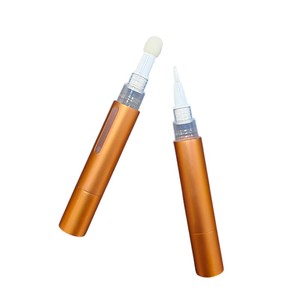 Factory Direct Sale <b>Pink</b> Plastic Cosmetic <b>Pen</b> 2ML 3ML 5ML Container Twist <b>Pen</b> Lip Gloss Tubes With Brush - Product Image 6