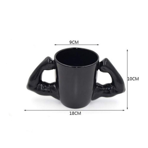Taza <span class=keywords><strong>de</strong></span> cerámica 3D para el Día <span class=keywords><strong>del</strong></span> <span class=keywords><strong>Padre</strong></span>, tazón muscular <span class=keywords><strong>de</strong></span> 11OZ, <span class=keywords><strong>diseño</strong></span> personalizado, pequeña cantidad - Product Image 5