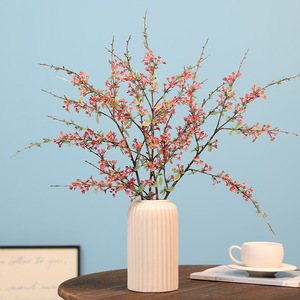 Rama de Flores Artificiales Shengtai, PVC Blanco, Ramo Individual, Arreglo Floral, Decoración del Hogar, Decoración de Sala de Estar - Product Image 3