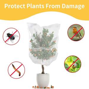 Bahçe ağı örgü dayanıklı çok amaçlı Ultra hafif böcek kuş haşere koruma ince örgü bitki örtüsü sebze meyve - Product Image 4