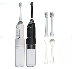 Mejor <span class=keywords><strong>Precio</strong></span>, Cepillo de Dientes y Irrigador Bucal 2 en 1, Inalámbrico, Alimentado por USB, para Exteriores y Autocaravanas, 3 Modos, Portátil, de Plástico para el Hogar - Product Image 1