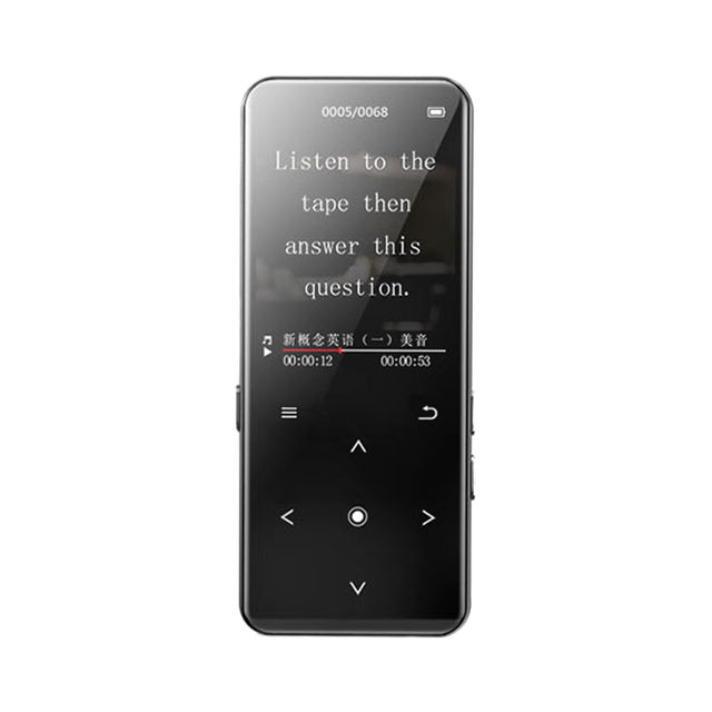 BENJIE 64GB Black Walkman Music MP3 Player with FLAC/WAV Support for 5.4-Best Gift for Students