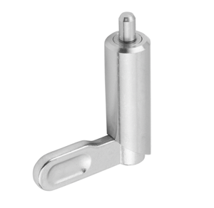 K0640 Poussoir d'indexage à came en acier inoxydable, version lisse, poignée en E, manchon non revêtu, dispositif de positionnement rapide et de verrouillage - Product Image 1