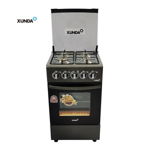 Cuisinière à Gaz Professionnelle Autonome Xunda 4 Brûleurs <span class=keywords><strong>avec</strong></span> Four, Gazinière et Four à Gaz pour la Maison - Product Image 3