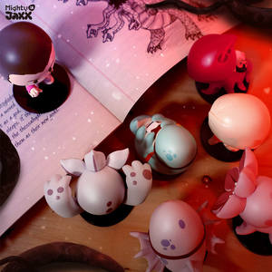 Caja Misteriosa Original Kawaii MightyJaxx de la Serie <span class=keywords><strong>Stranger</strong></span> Things, Figura de Acción, Adornos de <span class=keywords><strong>Halloween</strong></span>, Regalos y Juguetes - Product Image 2