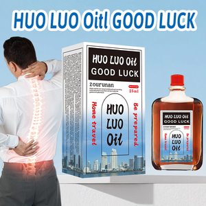 Huile de bonne fortune pour les articulations, soulagement apaisant de la douleur, antirhumatismale, huile à base de plantes chinoise chaude pour les douleurs articulaires - Product Image 6