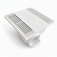 Ventilateur d'extraction de salle de bain polyvalent à montage au plafond avec lumière LED, 100 CFM, 42 dB, silencieux, moteur 35 W, 120 V, résistant à l'humidité