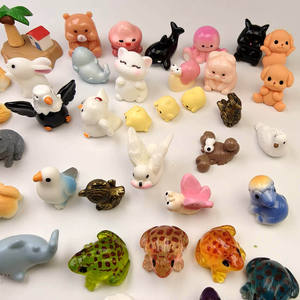 ของตกแต่งตู้ไม้น้ำขนาดเล็ก รูปสัตว์ป่าต่างๆ เช่น แมว นก สุนัข หมี เป็ด ของประดับตกแต่งบ้าน งานเรซิ่น งานฝีมือ ตกแต่งภายในรถยนต์ - Product Image 6