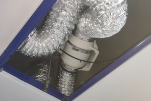 Efficient Low Noise <strong>4</strong> <strong>Inch</strong> Hydroponic Growth Room Ventilation <strong>Duct</strong> with Three-speed Timer Function Intelligent Ventilation Fan - Product Image 5