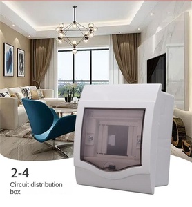 Boîtier de distribution électrique étanche IP65 pour montage extérieur encastré - Product Image 4