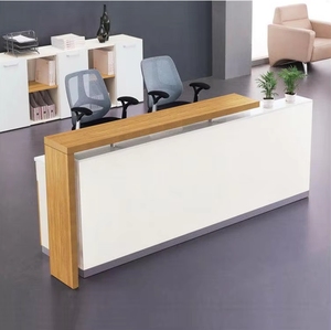 MDF Salon <strong>Reception</strong> <strong>Desk</strong> Counter Modern <strong>Reception</strong> <strong>Desk</strong> - Product Image 2