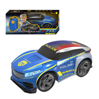 Voiture RC personnalisée 2,4 GHz 4 canaux à changement de voix, fonction d'envoi vocal à une touche, jouet acrobatique pour enfants, son et lumières intérieurs/extérieurs, cadeau