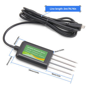 Sensor de Suelo Inteligente 5 en 1, Medidor de NPK, EC, Humedad, Temperatura y <span class=keywords><strong>pH</strong></span> con Registrador de Datos en Aplicación, Recargable por USB, para Jardín y Granja - Product Image 4