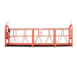 Platform kerja gantung <span class=keywords><strong>Hoist</strong></span> dari lantai atas bahan bangunan derek perancah angkat untuk lukisan bangunan luar - Product Image 3