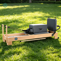 Reformer Pilates de qualité professionnelle ONEMAX avec ressorts de résistance réglables pour la thérapie physique, les exercices et l'équipement de studio