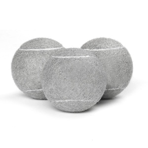 Logo kustom 2.5 "Marca naga warna ramah lingkungan karet bola tenis hewan peliharaan untuk anjing hewan peliharaan aman mainan anjing untuk latihan latihan - Product Image 3